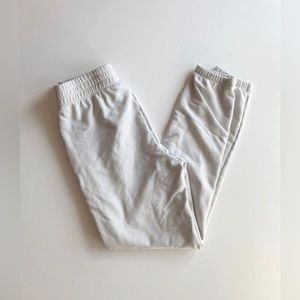 Aritzia GROUP BY BABATON Ice Grey Cotton Terry Leisure Jogger Pants, Size S